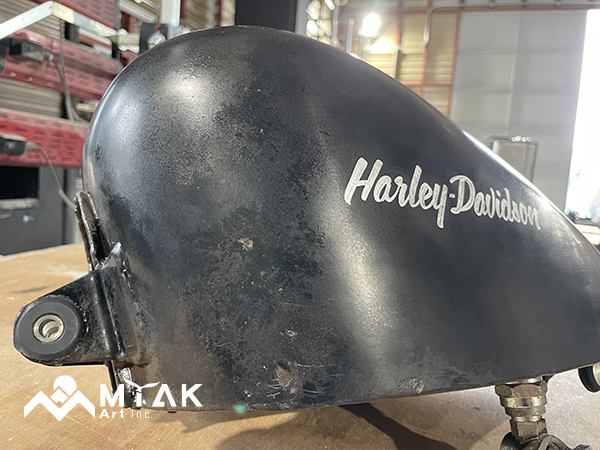 よりリアルに！錆びたようなエイジングペイント！！